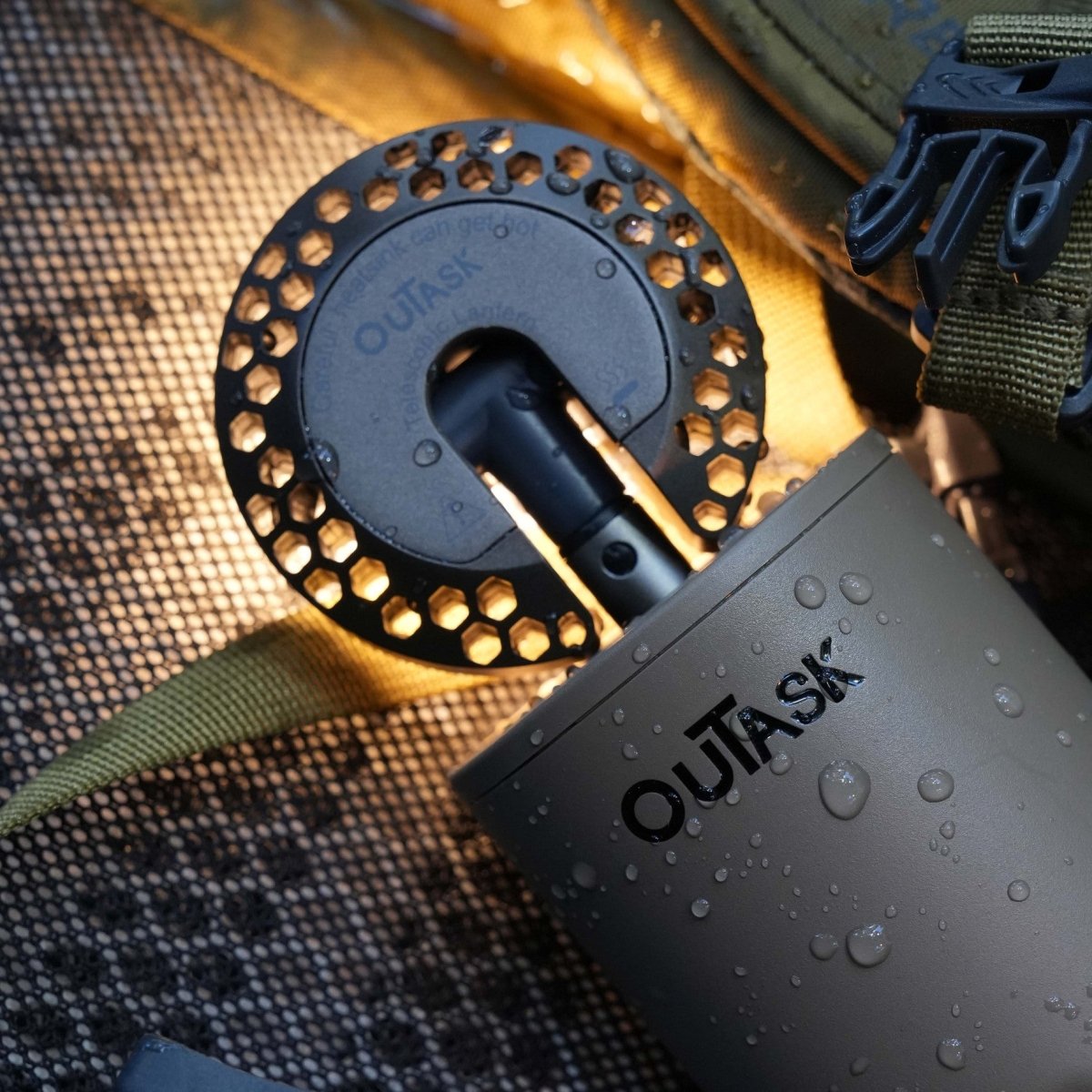 OuTask Lampe Télescopique LED Outdoor 720° - Tactical Earth - BYD Shark 2024+