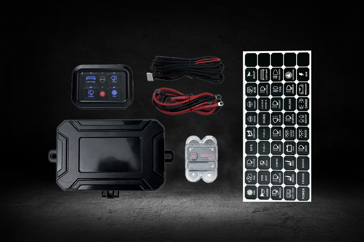 Switch Panel Lumidrive 12V : Centralisez l'Électricité de Votre 4x4 - BYD Shark 2024+