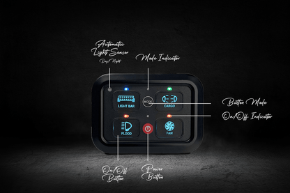 Switch Panel Lumidrive 12V : Centralisez l'Électricité de Votre 4x4 - BYD Shark 2024+