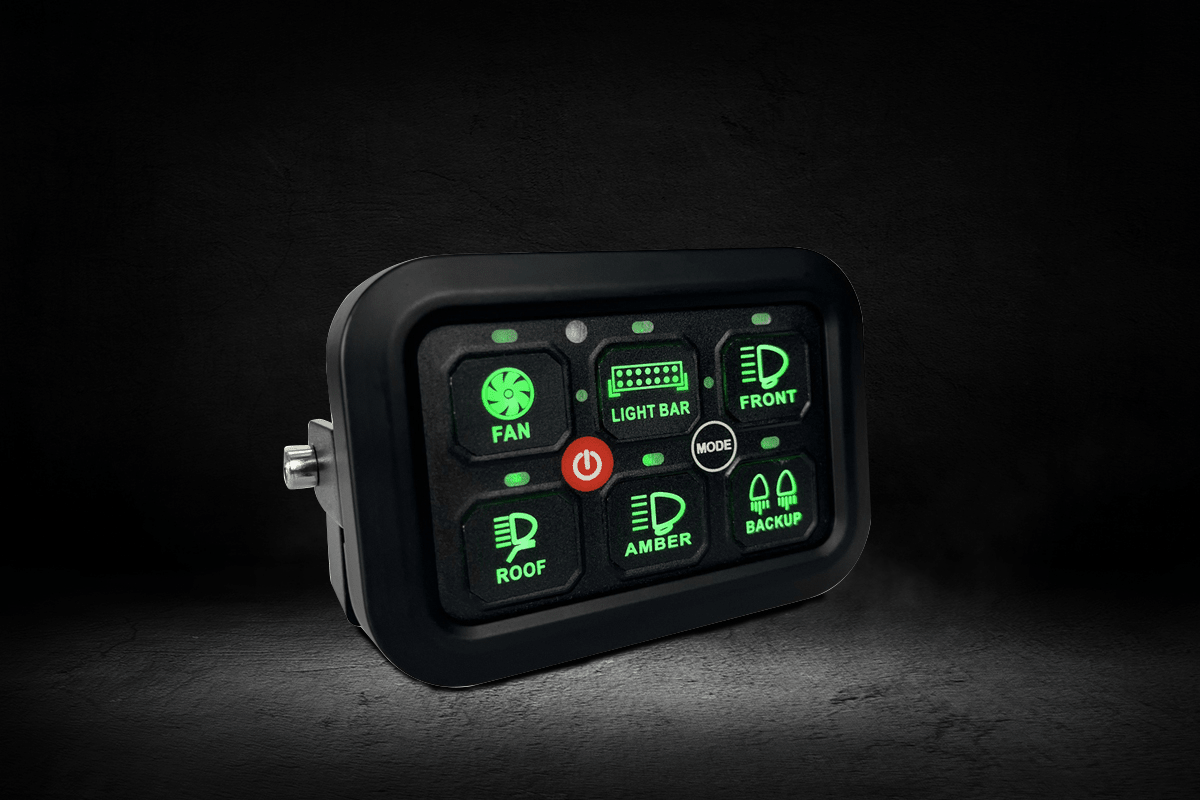 Switch Panel Lumidrive 12V : Centralisez l'Électricité de Votre 4x4 - BYD Shark 2024+