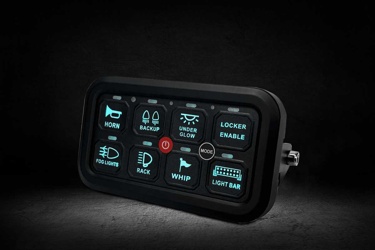 Switch Panel Lumidrive 12V : Centralisez l'Électricité de Votre 4x4 - BYD Shark 2024+