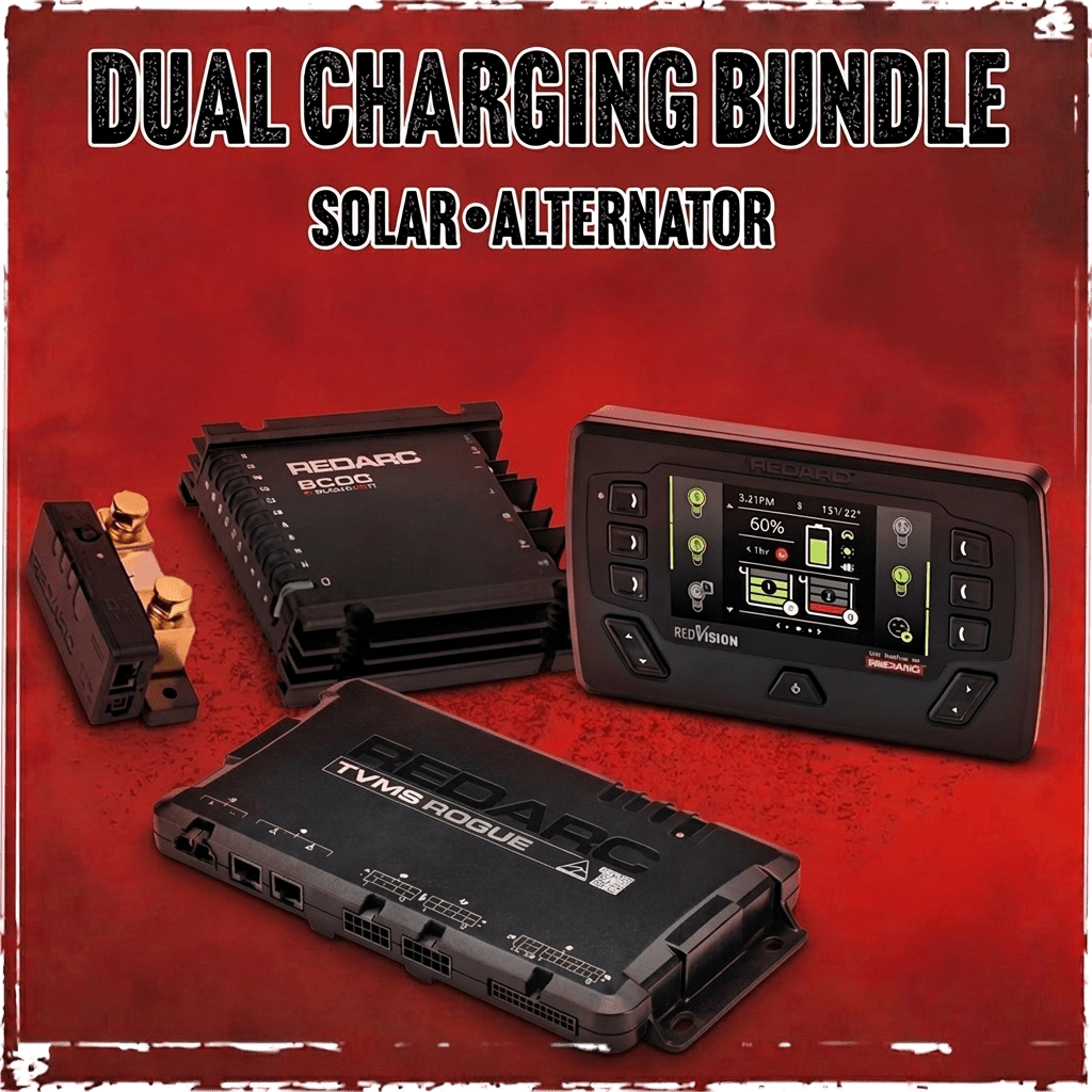 Système Gestion Batterie REDARC SOLI BCDC Alpha50R TVMS Rogue - BYD Shark 2024+