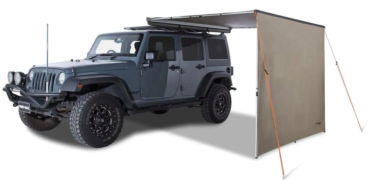 Extension d'auvent - Paroi droite pour store Batwing / Sunseeker 2.5 - RHINO-RACK - Dacia Duster 2010-2023