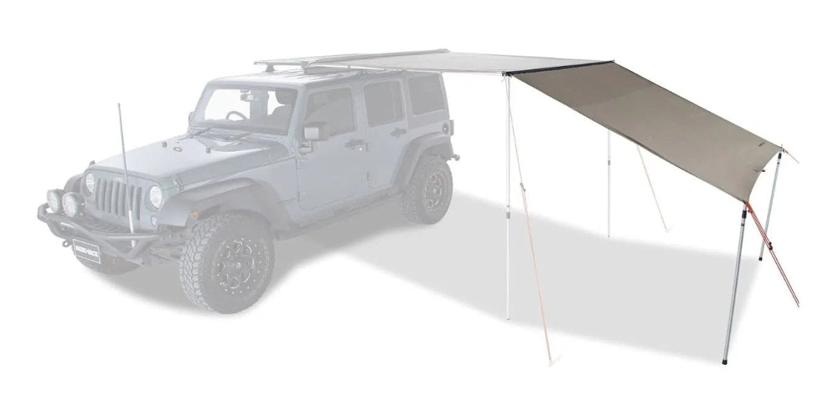 Extension d'auvent - Paroi droite pour store Batwing / Sunseeker 2.5 - RHINO-RACK - Dacia Duster 2010-2023