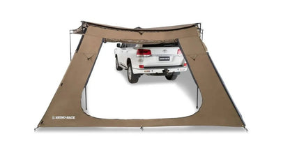 Paroi/mur trapézoïdale avec Porte - Auvent Batwing Compact - RHINO-RACK - Dacia Duster 2010-2023