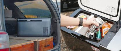 Frigo Congélateur ICECO GO20 Dual-Zone Gris – L'autonomie 4x4 - BYD Shark 2024+