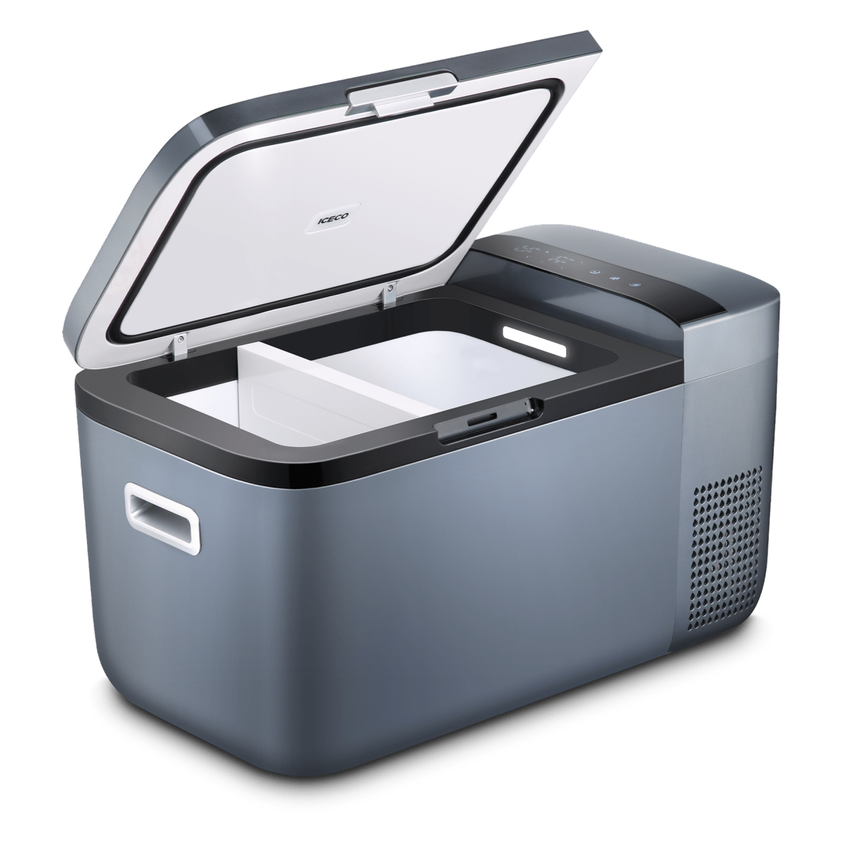 Frigo Congélateur ICECO GO20 Dual-Zone Gris – L'autonomie 4x4 - BYD Shark 2024+