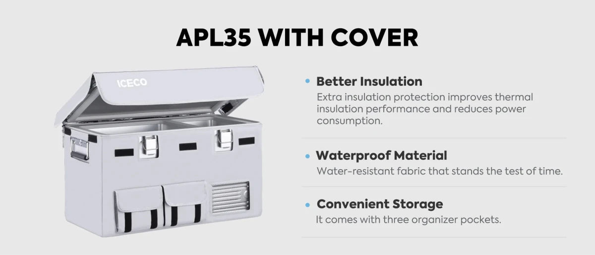 Housse Isolante Frigo ICECO APL35 - Performance & Rangement - BYD Shark 2024+