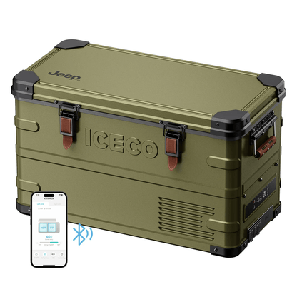ICECO × Jeep® APL35 Limited Edition – Réfrigérateur Congélateur 12V Dual Zone 35L en Aluminium - BYD Shark 2024+