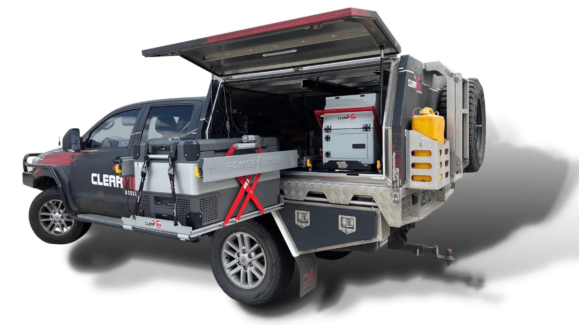 Plateau Coulissant/Basculant (Drop-slide) Electrique - ClearView | N°1 Mondial - BYD Shark 2024+