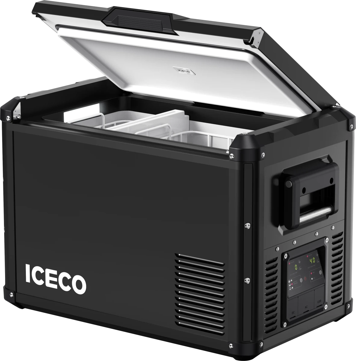 Refrigerateur/Congelateur ICECO 45L Double Compartiments - Noir - BYD Shark 2024+