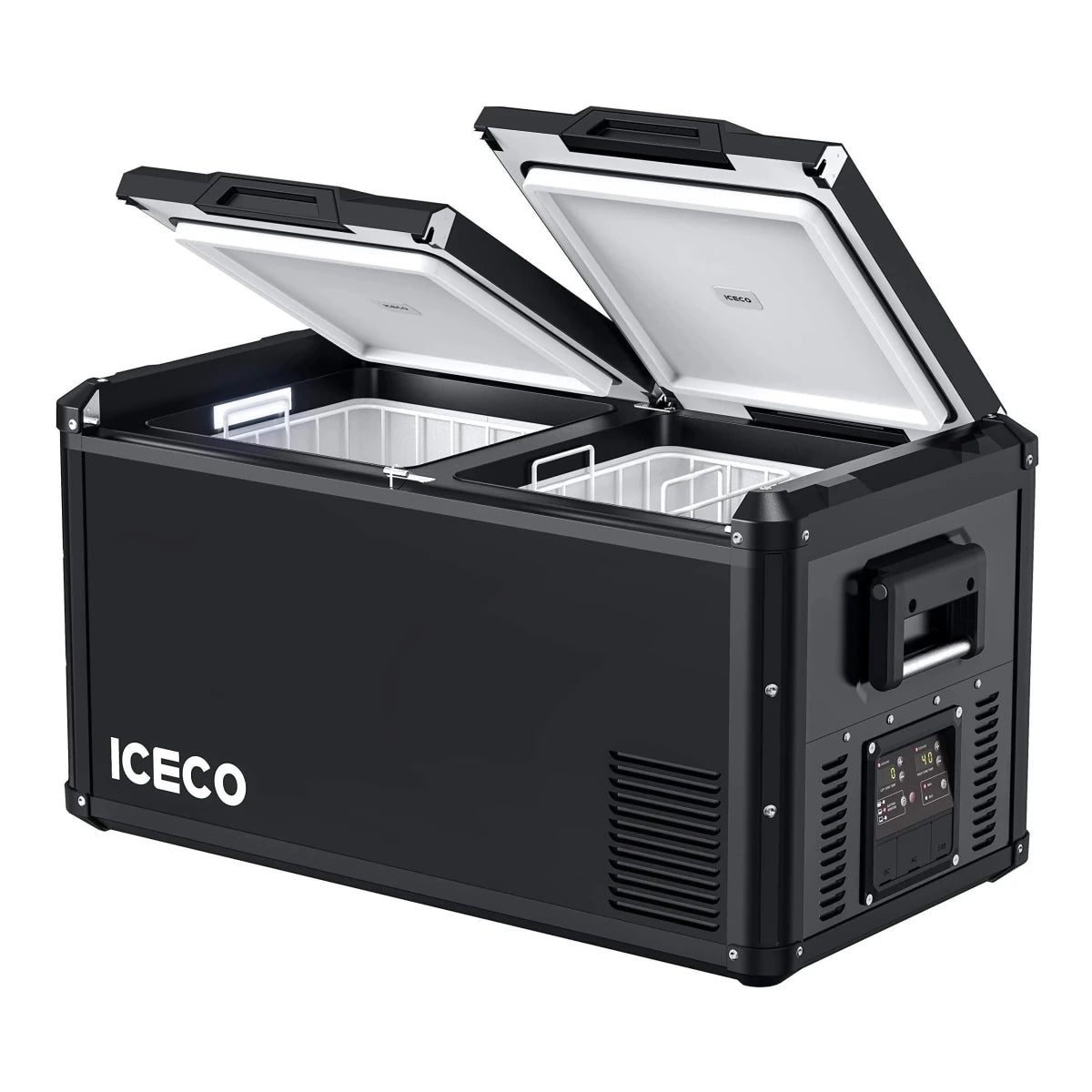 Refrigerateur/Congelateur ICECO 75L Double Compartiments - Noir - BYD Shark 2024+