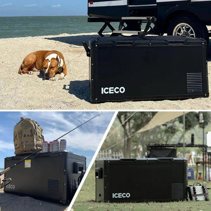 Refrigerateur/Congelateur ICECO 90L Double Compartiments - Noir - BYD Shark 2024+