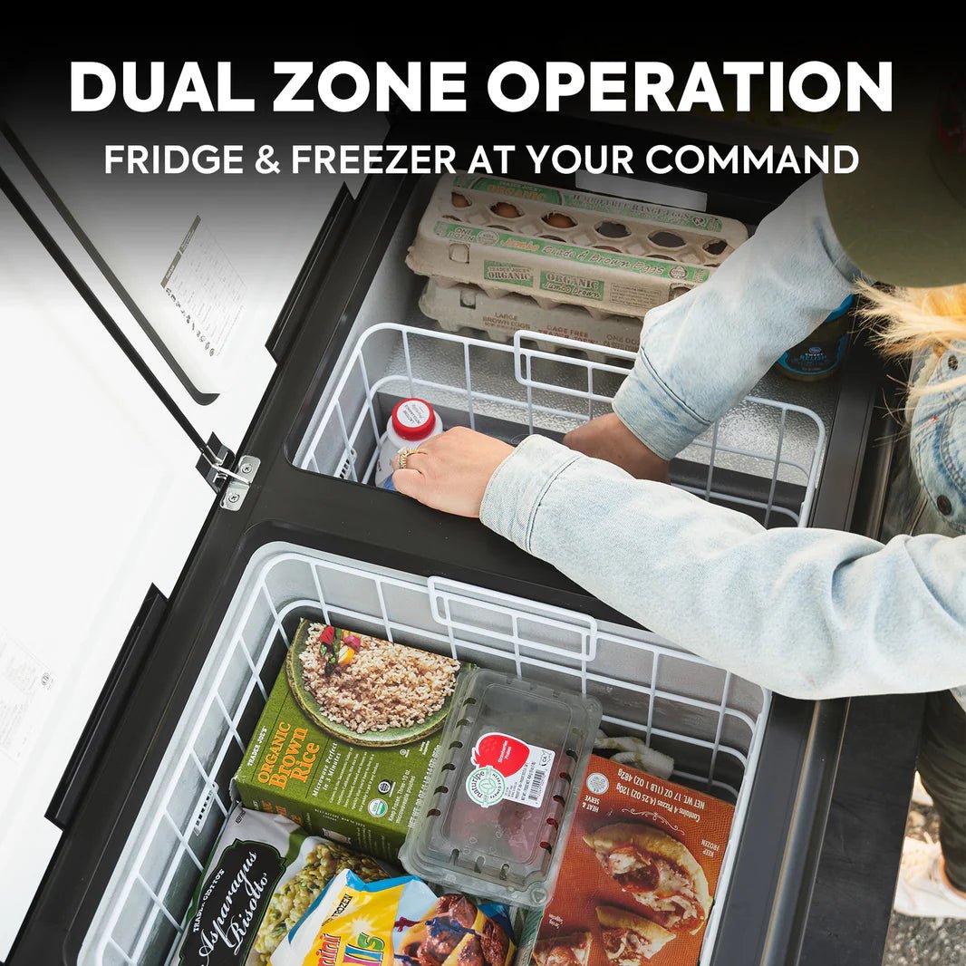 Refrigerateur/Congelateur ICECO 90L Double Compartiments - Noir - BYD Shark 2024+