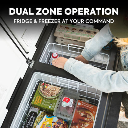 Refrigerateur/Congelateur ICECO 90L Double Compartiments - Noir - BYD Shark 2024+