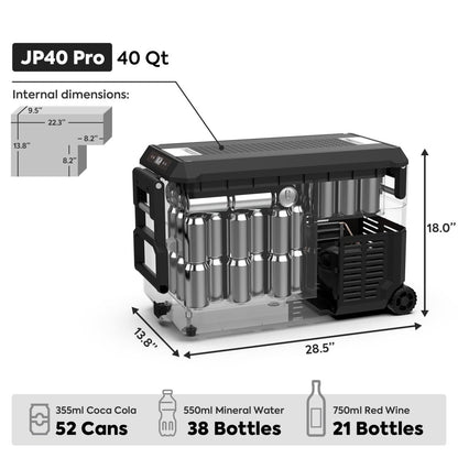 Réfrigérateur Congélateur ICECO JP40 PROS - SINGLE ZONE 40L - BYD Shark 2024+