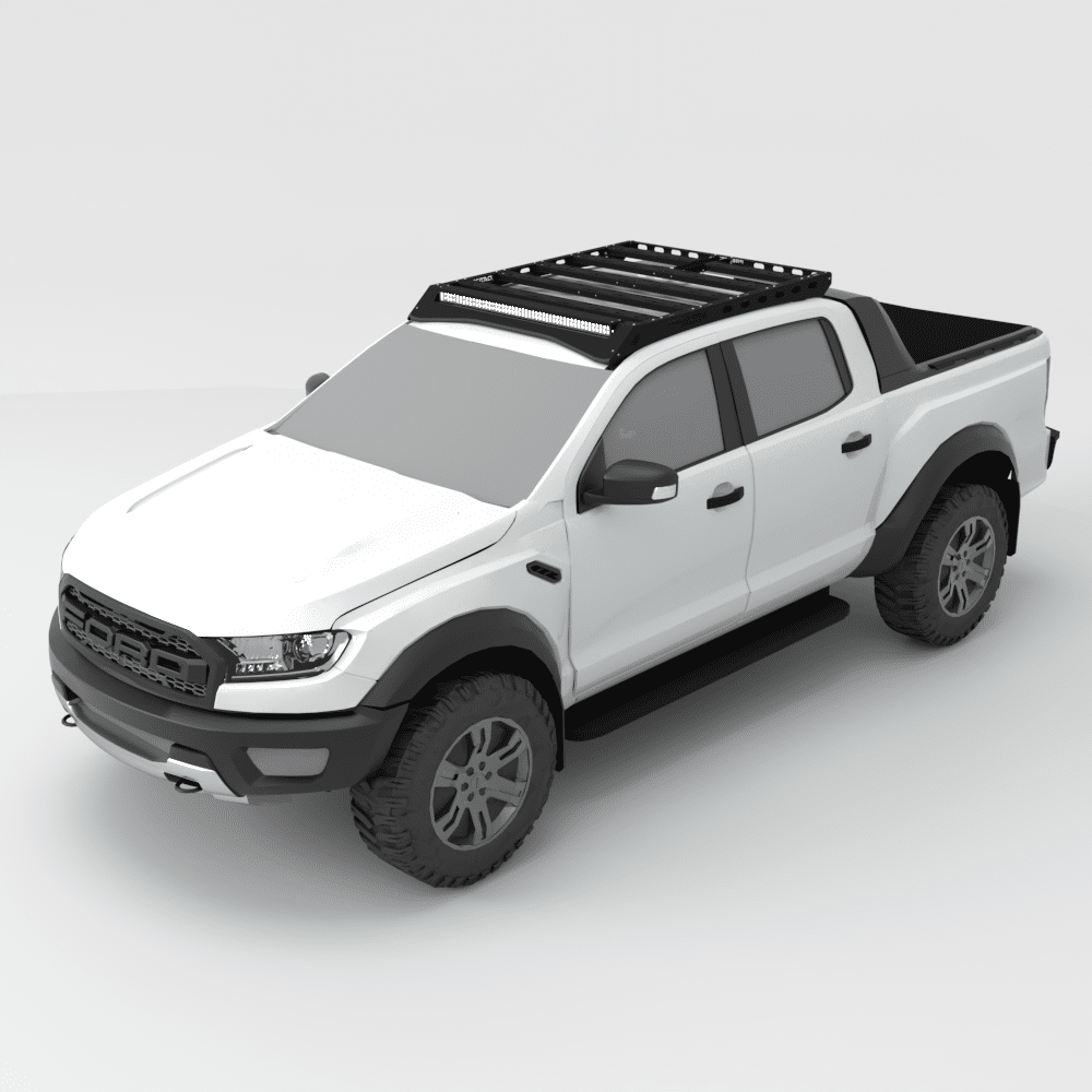 Galerie de toit Ford Ranger T6-T8 Double Cabine Predator Offroad - Ford Ranger 2012-2022