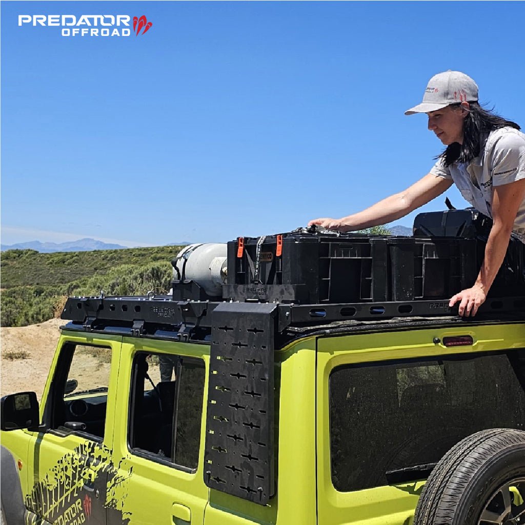 Galerie de toit Suzuki Jimny Gen 4 - 5 portes SUV Predator Offroad - Suzuki Jimny 2018+