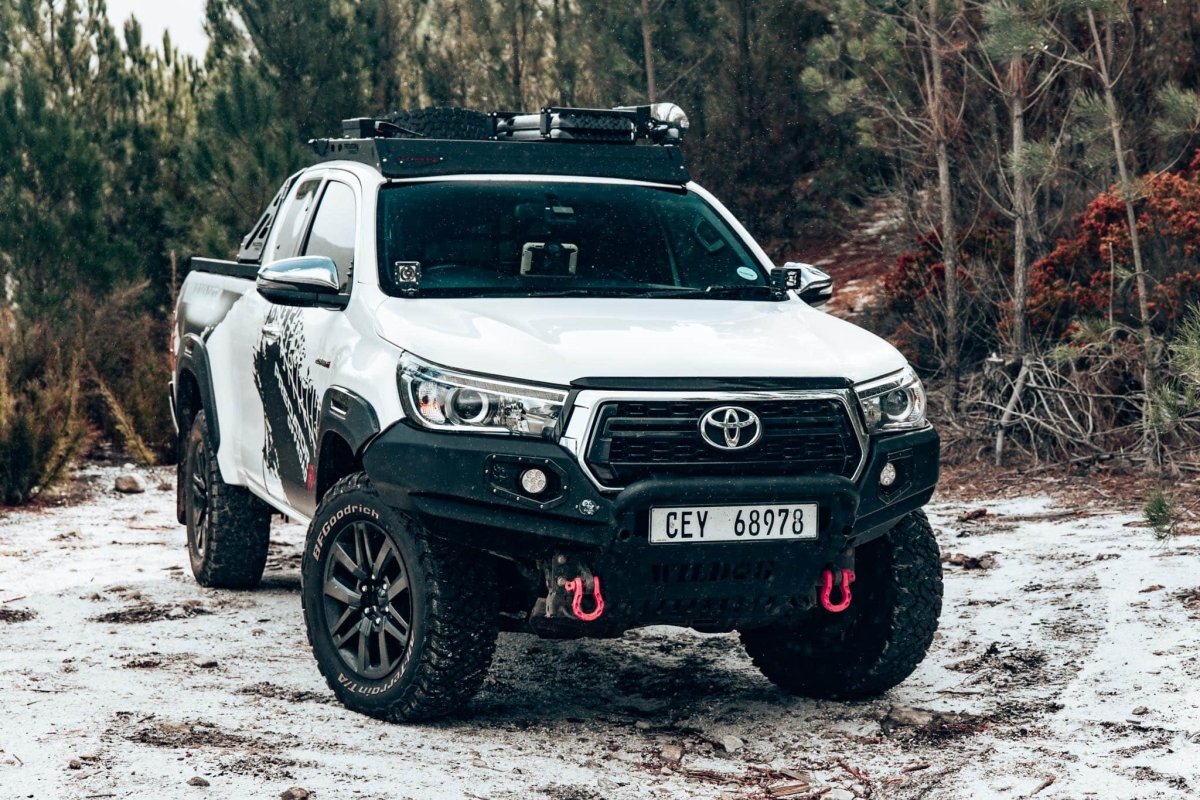 Galerie de toit Toyota Hilux Revo (2016+) Extra Cabine Predator Offroad - Toyota Hilux 2016+