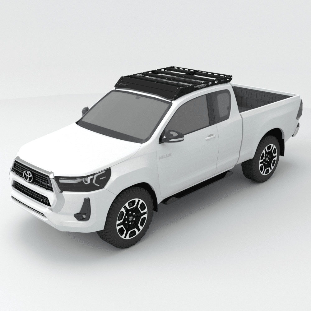 Galerie de toit Toyota Hilux Revo (2016+) Extra Cabine Predator Offroad - Toyota Hilux 2016+