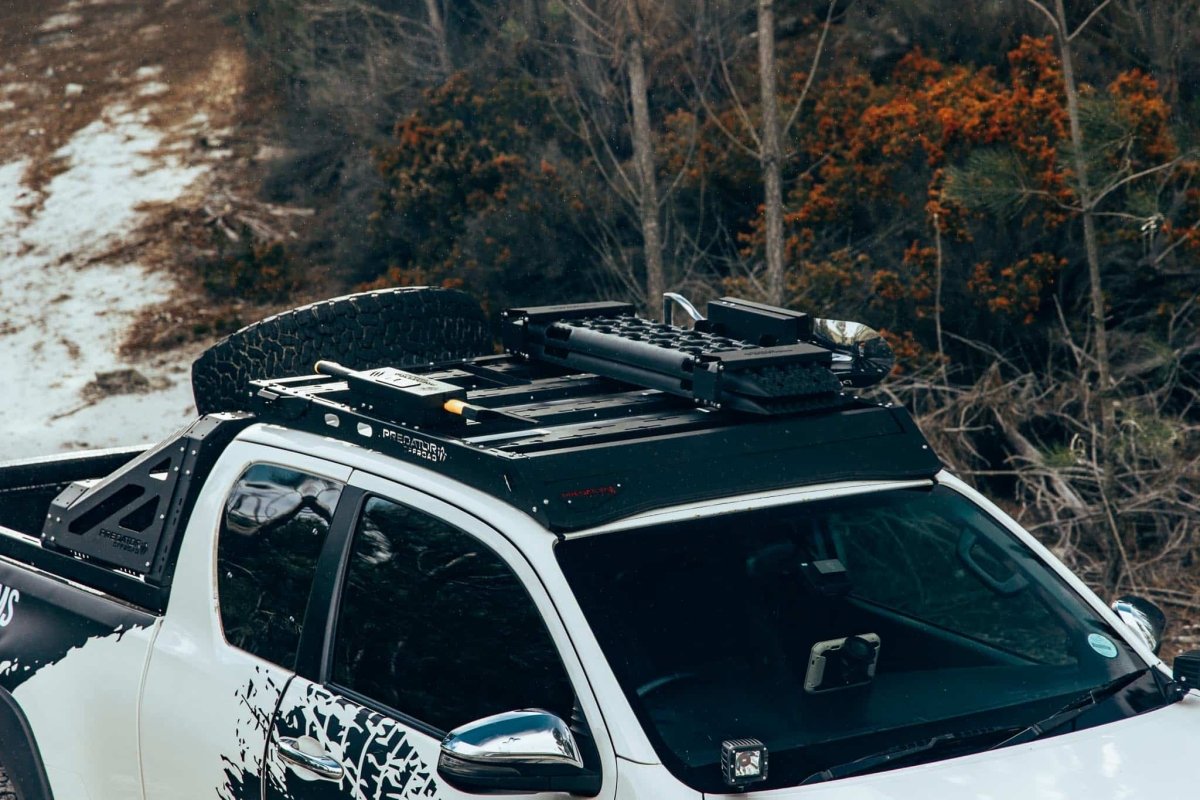 Galerie de toit Toyota Hilux Revo (2016+) Extra Cabine Predator Offroad - Toyota Hilux 2016+