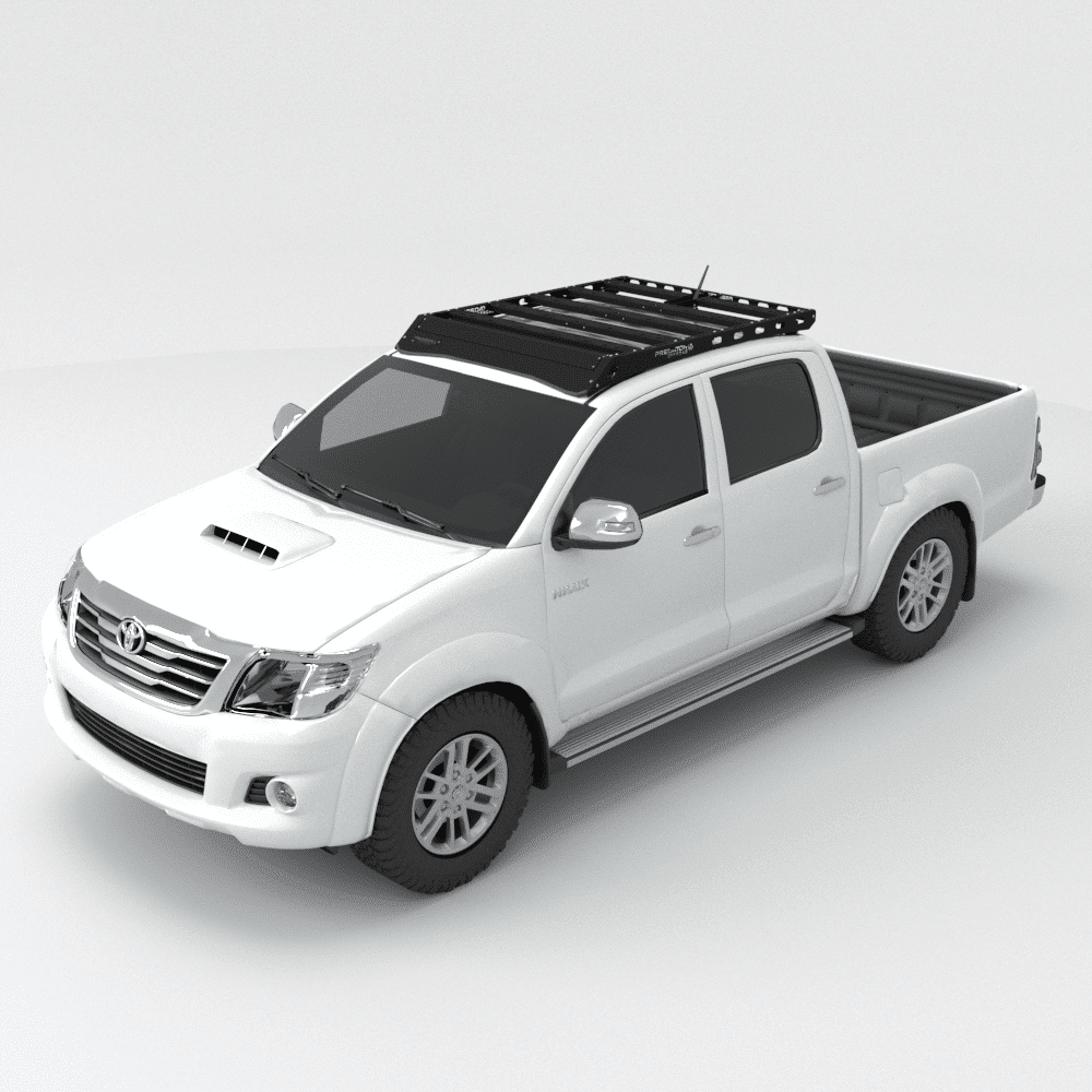 Galerie de toit Toyota Hilux Vigo (2005-2015) Double Cabine Predator Offroad - Toyota Hilux 2005-2015