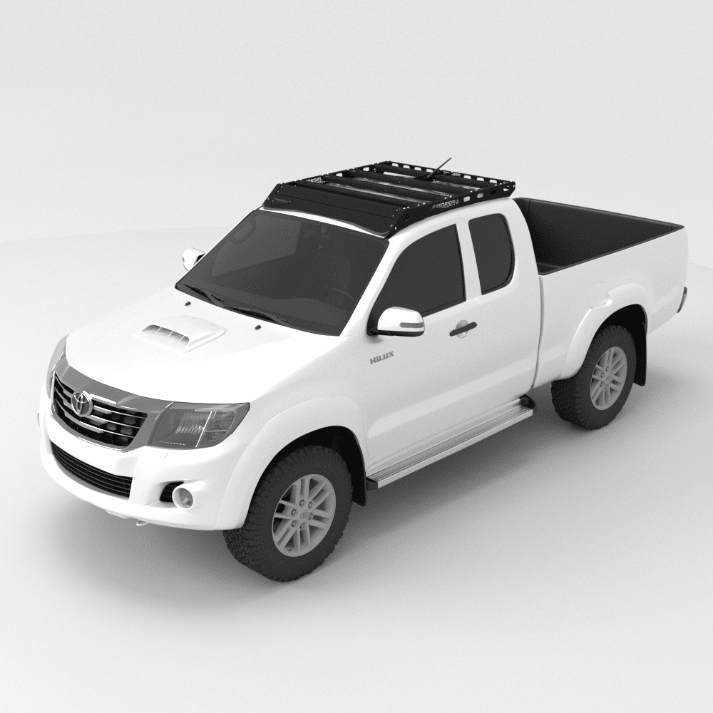 Galerie de toit Toyota Hilux Vigo (2005-2015) Extra Cabine Predator Offroad - Toyota Hilux 2005-2015