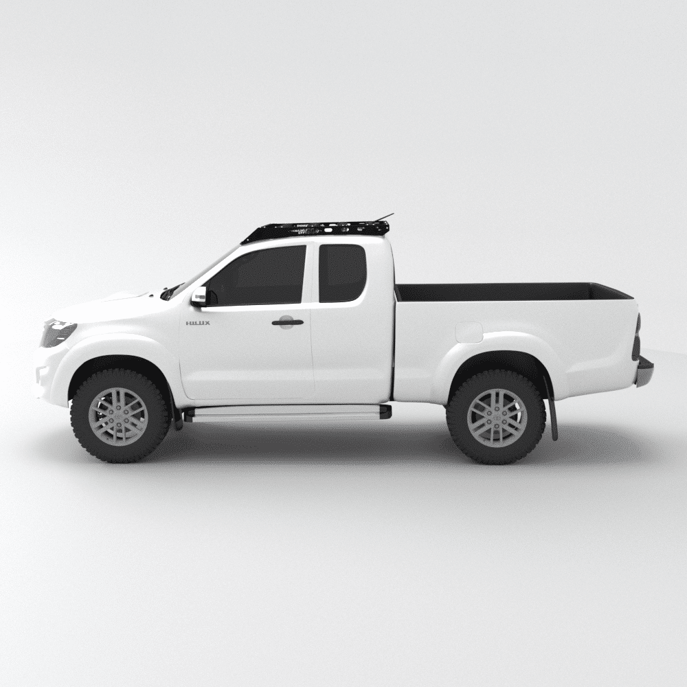 Galerie de toit Toyota Hilux Vigo (2005-2015) Extra Cabine Predator Offroad - Toyota Hilux 2005-2015