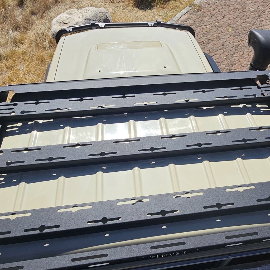 Galerie de toit Toyota Land Cruiser (75 / 79 Series) Simple Cabine Predator Offroad - Toyota 70 Series