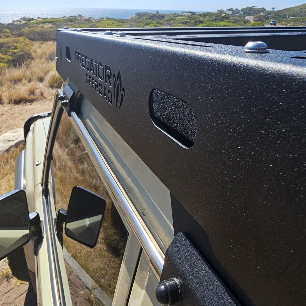 Galerie de toit Toyota Land Cruiser (75 / 79 Series) Simple Cabine Predator Offroad - Toyota 70 Series