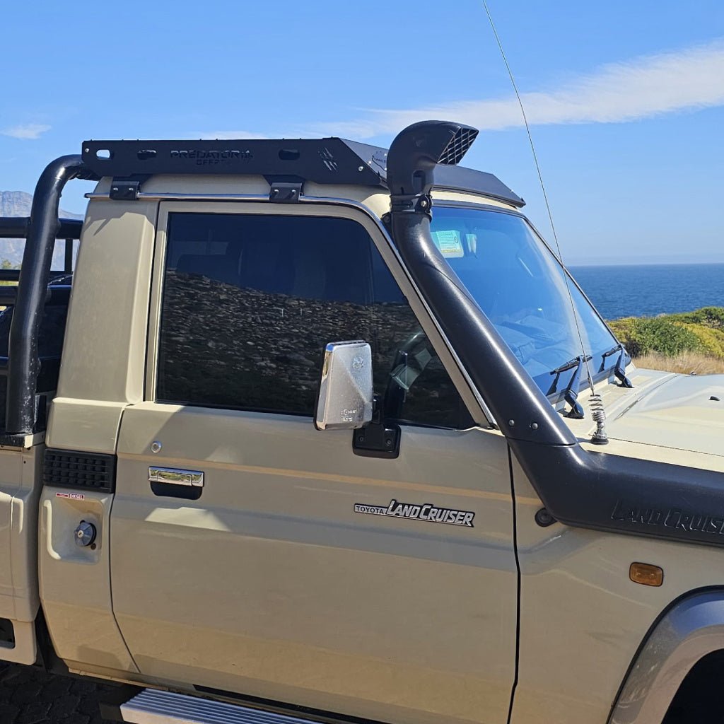 Galerie de toit Toyota Land Cruiser (75 / 79 Series) Simple Cabine Predator Offroad - Toyota 70 Series