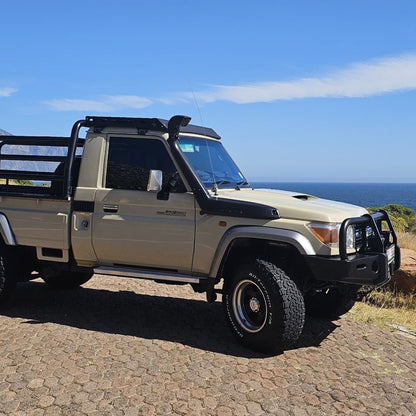 Galerie de toit Toyota Land Cruiser (75 / 79 Series) Simple Cabine Predator Offroad - Toyota 70 Series