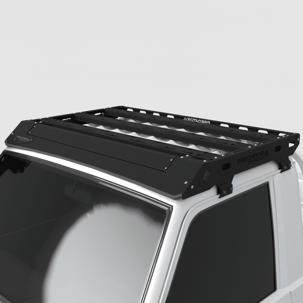 Galerie de toit Toyota Land Cruiser (75 / 79 Series) Simple Cabine Predator Offroad - Toyota 70 Series