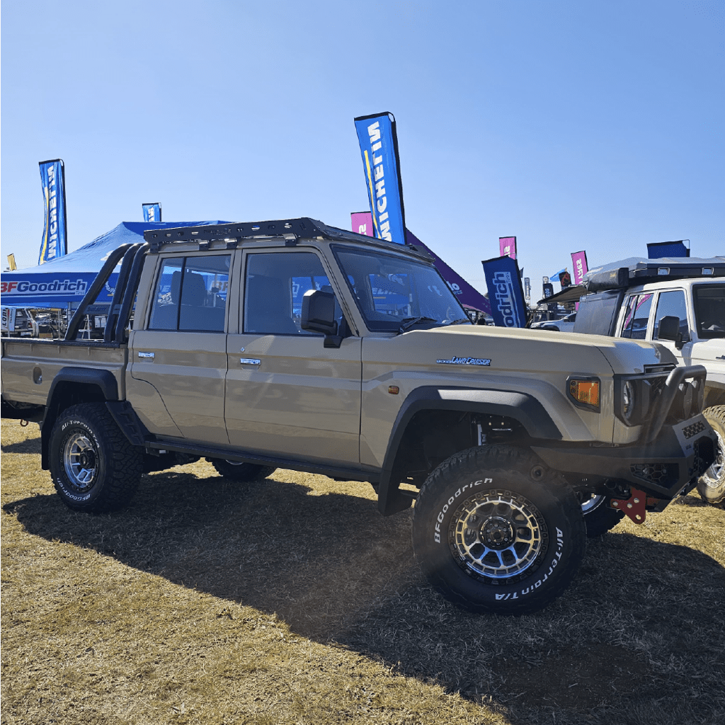 Galerie de toit Toyota Land Cruiser (79 Series) Double Cabine Predator Offroad - Toyota 70 Series