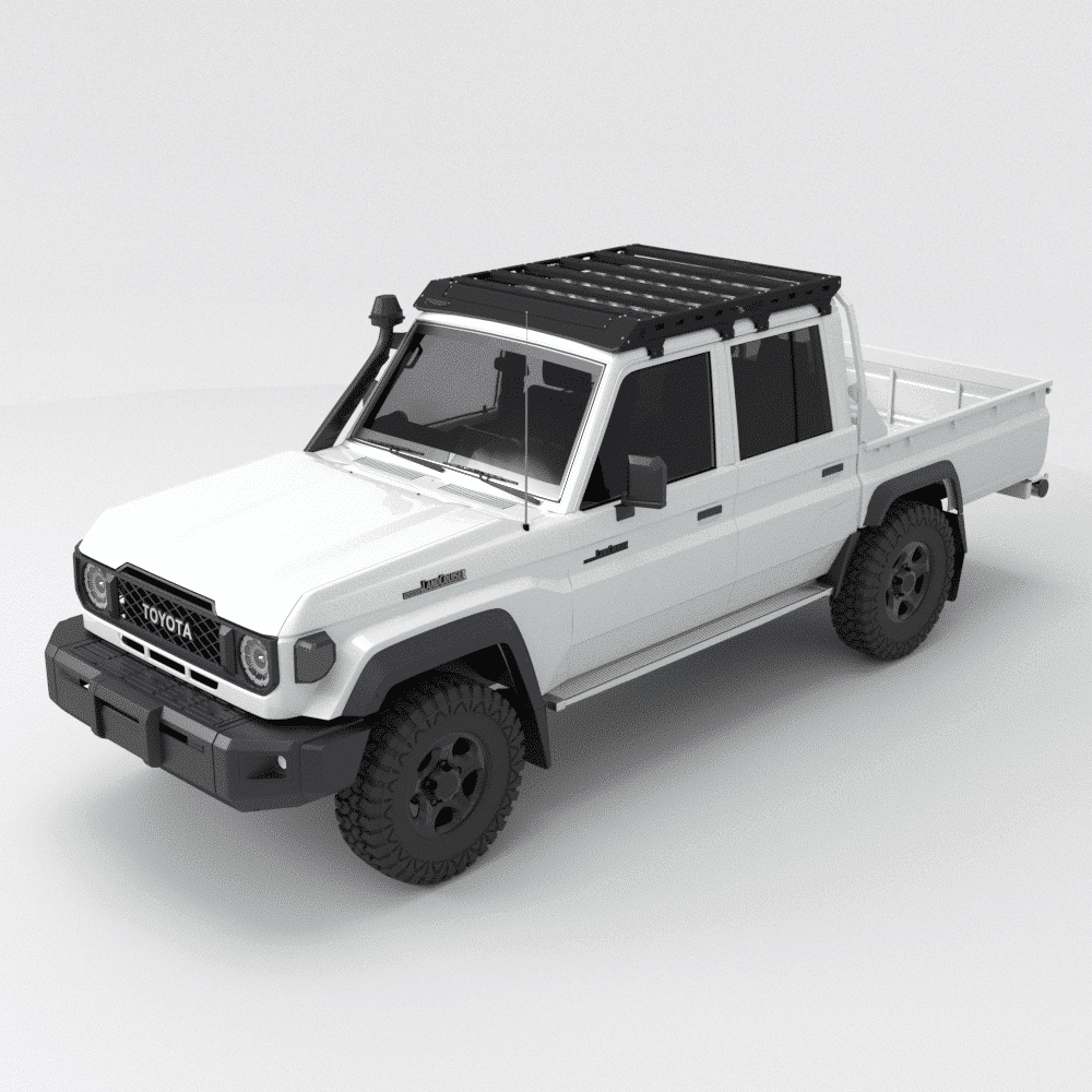 Galerie de toit Toyota Land Cruiser (79 Series) Double Cabine Predator Offroad - Toyota 70 Series