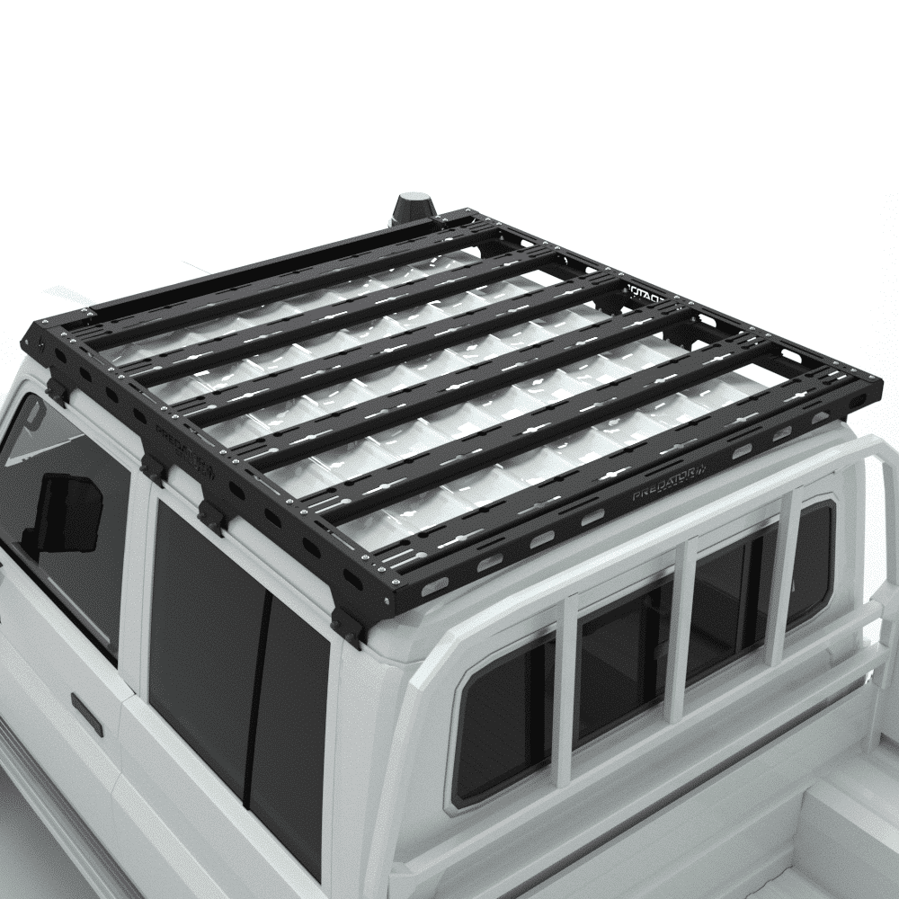Galerie de toit Toyota Land Cruiser (79 Series) Double Cabine Predator Offroad - Toyota 70 Series