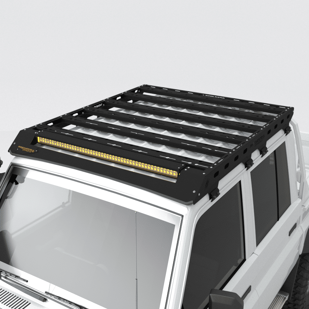 Galerie de toit Toyota Land Cruiser (79 Series) Double Cabine Predator Offroad - Toyota 70 Series