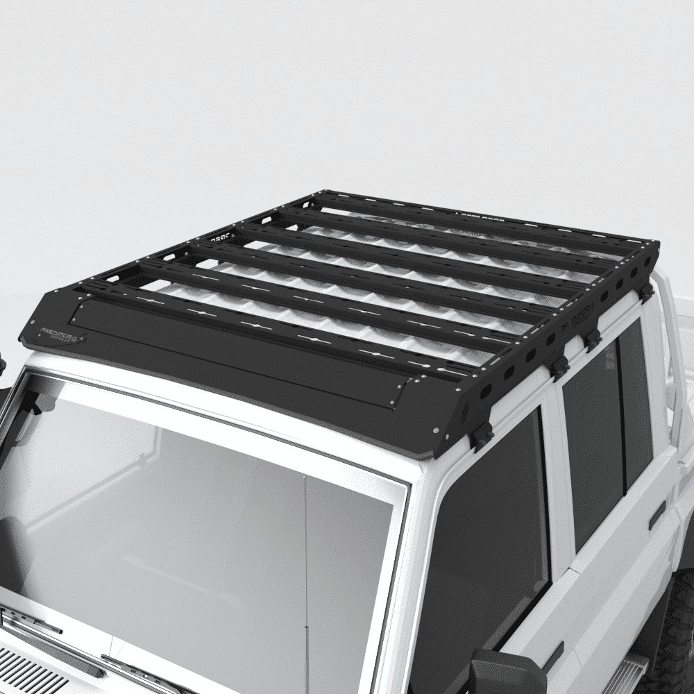 Galerie de toit Toyota Land Cruiser (79 Series) Double Cabine Predator Offroad - Toyota 70 Series
