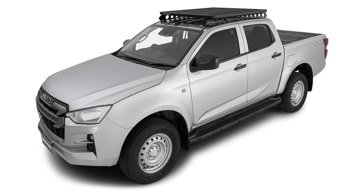 Kit Galerie de Toit Pioneer + Backbone - Isuzu D-Max N60 Double Cab 2020+ - RHINO-RACK - Isuzu Dmax 2020+