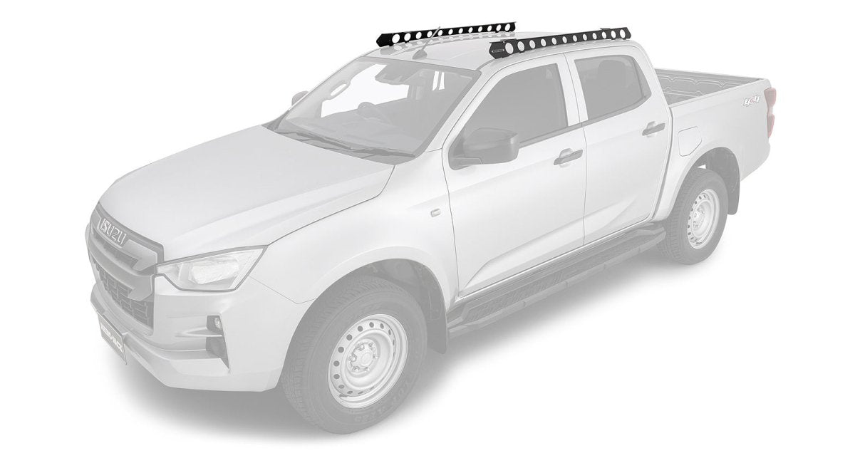 Kit Galerie de Toit Pioneer + Backbone - Isuzu D-Max N60 Double Cab 2020+ - RHINO-RACK - Isuzu Dmax 2020+