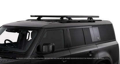 Kit galerie Pioneer 6 1500x1240mm pieds RCL Land Rover Defender II 130 L663 - RHINO-RACK - Defender 130