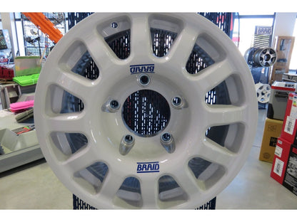 Jante Alu BRAID Fullrace Blanche 7x16 5x150 ET10 - Toyota HDJ100