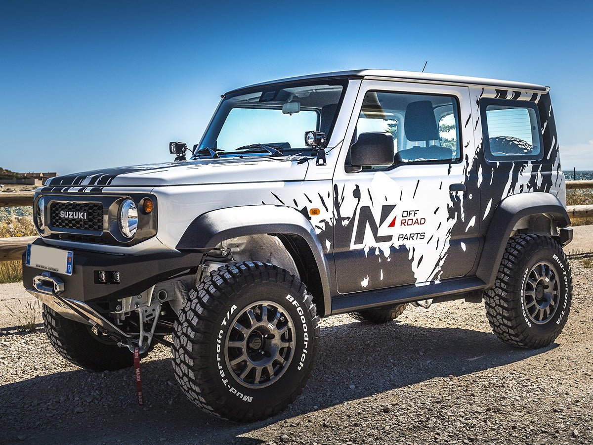 Jante Alu BRAID Fullrace Grise 7x15 5x139.7 ET22 - Suzuki Jimny 2018+