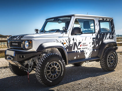 Jante Alu BRAID Fullrace Grise 7x15 5x139.7 ET22 - Suzuki Jimny 2018+