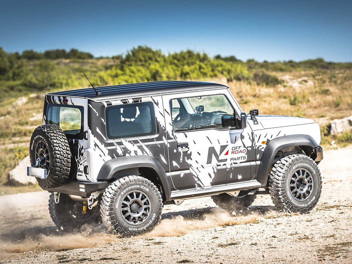 Jante Alu BRAID Fullrace Grise 7x15 5x139.7 ET22 - Suzuki Jimny 2018+