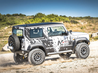 Jante Alu BRAID Fullrace Grise 7x15 5x139.7 ET22 - Suzuki Jimny 2018+