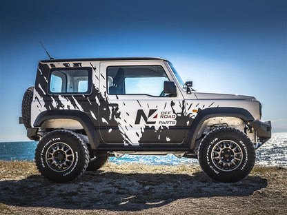 Jante Alu BRAID Fullrace Grise 7x15 5x139.7 ET22 - Suzuki Jimny 2018+