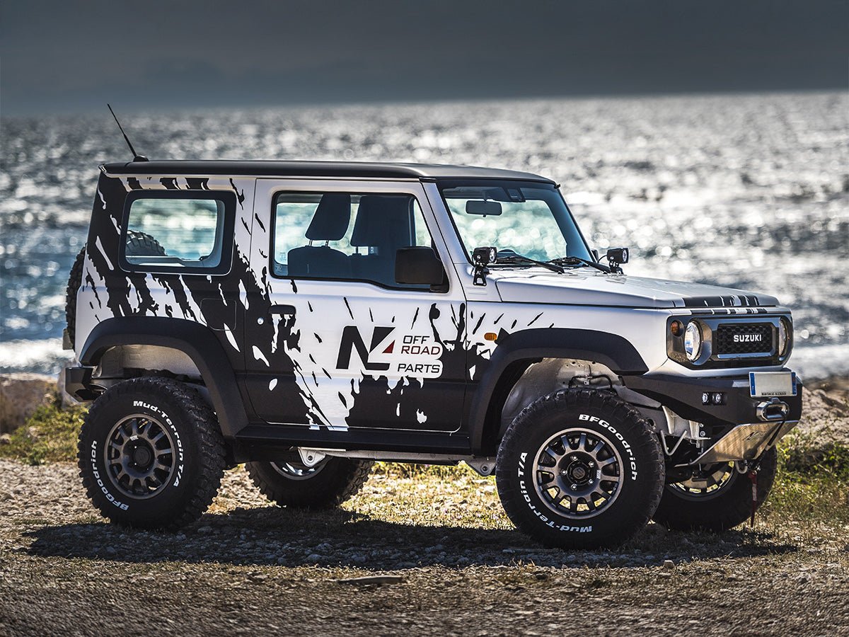 Jante Alu BRAID Fullrace Grise 7x15 5x139.7 ET22 - Suzuki Jimny 2018+