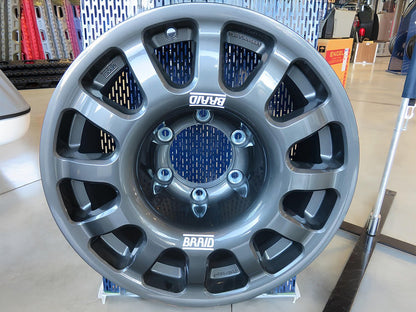 Jante Alu BRAID Fullrace Grise 7x16 5x150 ET10 - Toyota HDJ100
