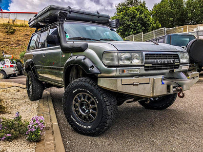 Jante Alu BRAID Fullrace Grise 7x16 6x139.7 ET-25 - Toyota HDJ80